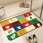 Cute Cartoon-Themed Welcome Mat | Kelmera