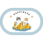 Cute Cat-Themed Plush Bath Mat | Kelmera