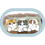 Cute Cat-Themed Plush Bath Mat | Kelmera