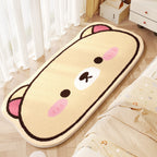 Cute Character-Shaped Plush Bath Mat | Kelmera