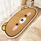 Cute Character-Shaped Plush Bath Mat | Kelmera