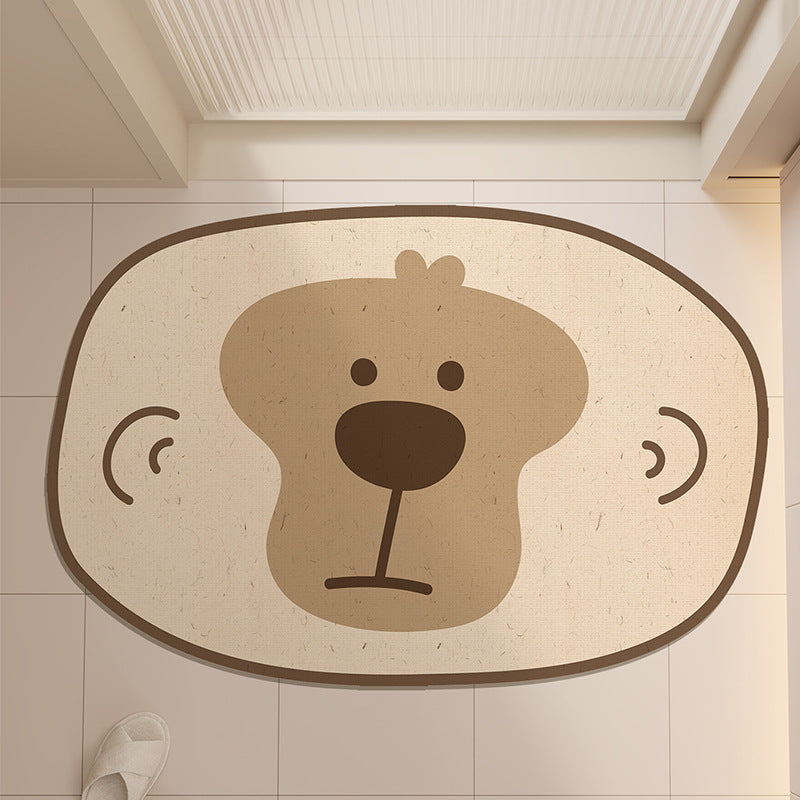 Cute Frog Design Bath Mat | Kelmera