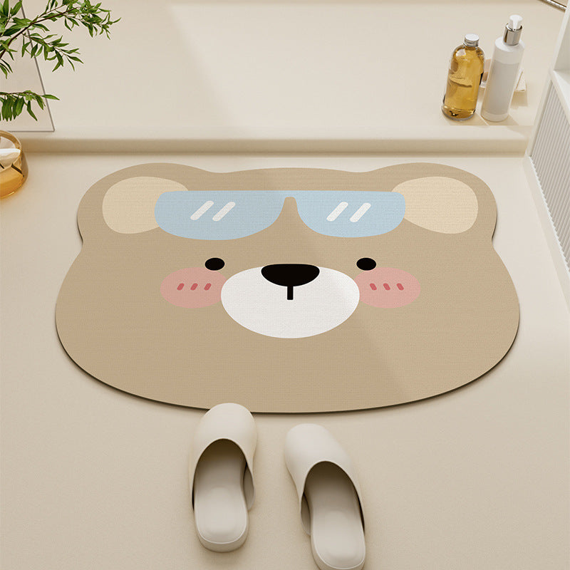 Cute Frog Design Bath Mat | Kelmera