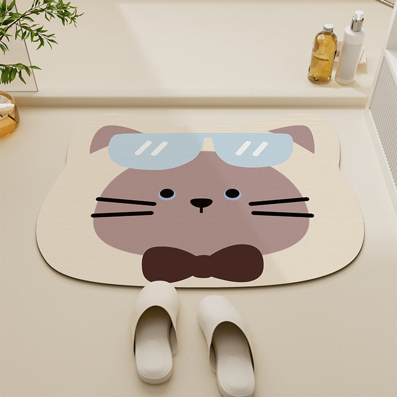 Cute Frog Design Bath Mat | Kelmera