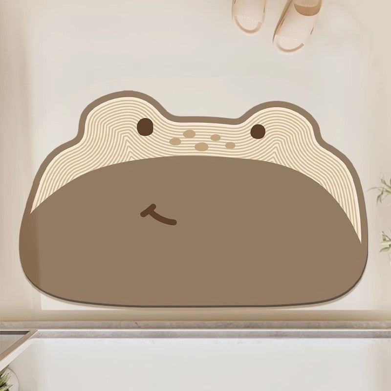 Cute Frog Design Bath Mat | Kelmera