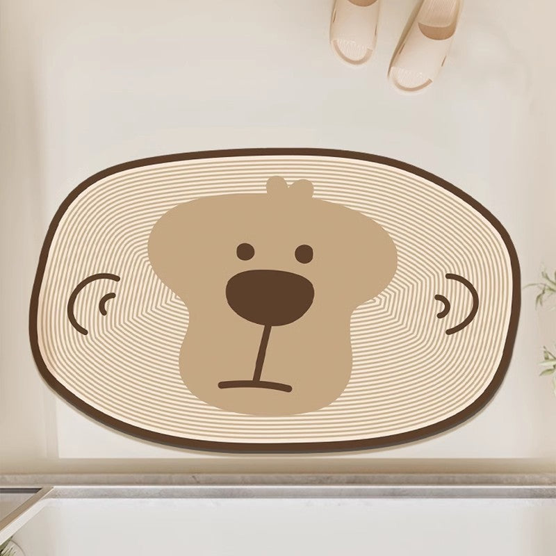 Cute Frog Design Bath Mat | Kelmera