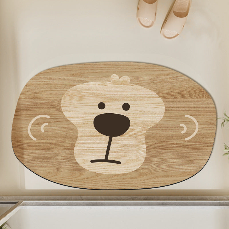 Cute Frog Design Bath Mat | Kelmera