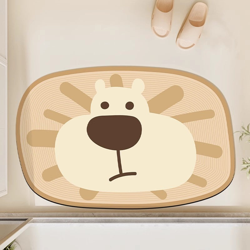Cute Frog Design Bath Mat | Kelmera