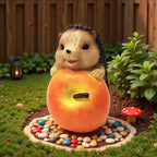 Cute Hedgehog Sculpture with Fruit | Kelmera