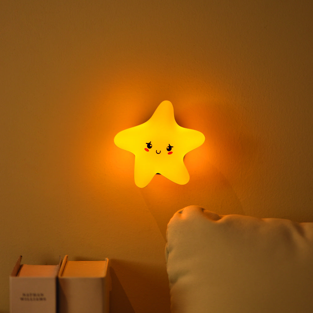 Cute LED Cloud Wall Night Light for the Children's Room with a Soft Warm Glow | Kelmera