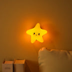 Cute LED Cloud Wall Night Light for the Children's Room with a Soft Warm Glow | Kelmera