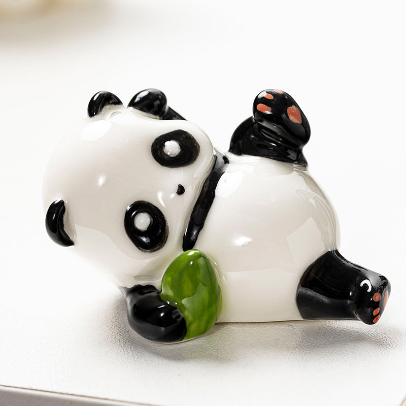Cute Panda Decorative Figure | Kelmera