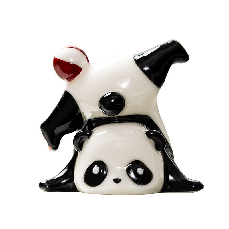 Cute Panda Decorative Figure | Kelmera