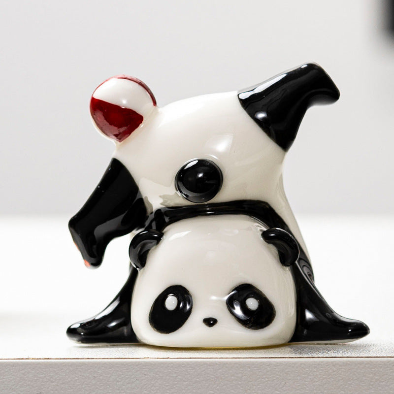 Cute Panda Decorative Figure | Kelmera