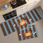 Cute Pet-Themed Kitchen Mat Set | Kelmera