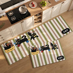 Cute Pet-Themed Kitchen Mat Set | Kelmera