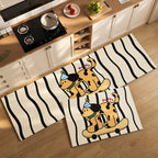 Cute Pet-Themed Kitchen Mat Set | Kelmera
