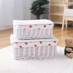 Cute Storage Basket with Strawberry Pattern | Kelmera
