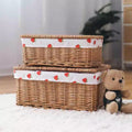 Cute Storage Basket with Strawberry Pattern | Kelmera