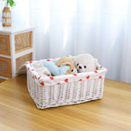 Cute Storage Basket with Strawberry Pattern | Kelmera