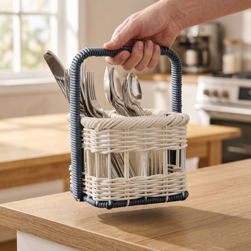 Cutlery Basket Distinctive Decorative Design | Kelmera