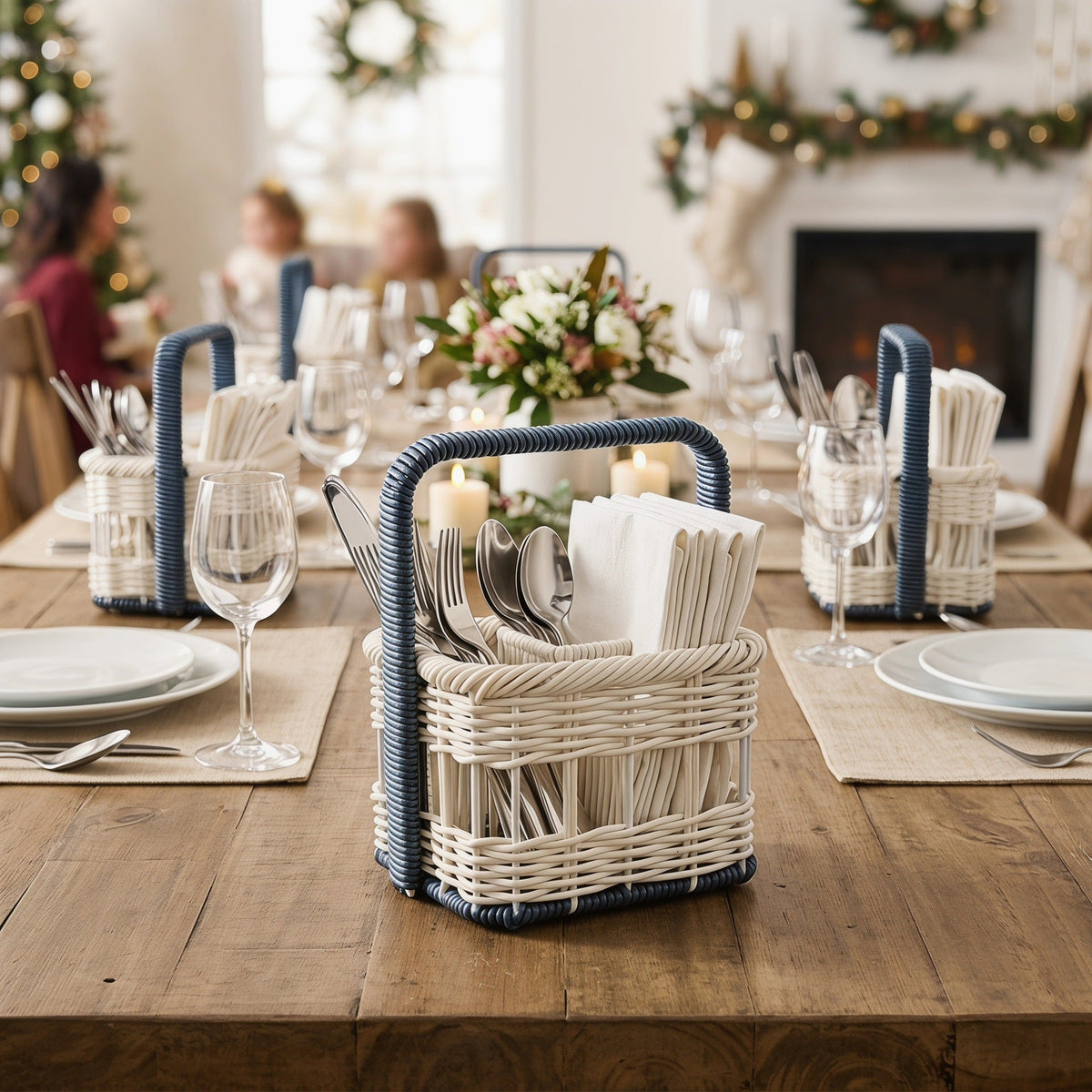 Cutlery Basket Distinctive Decorative Design | Kelmera