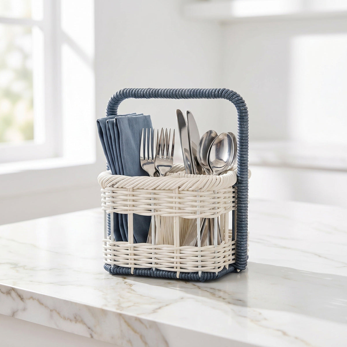 Cutlery Basket Distinctive Decorative Design | Kelmera