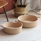 Decorated Basket with Practical Handles | Kelmera