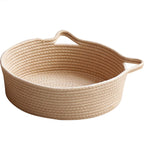 Decorated Basket with Practical Handles | Kelmera