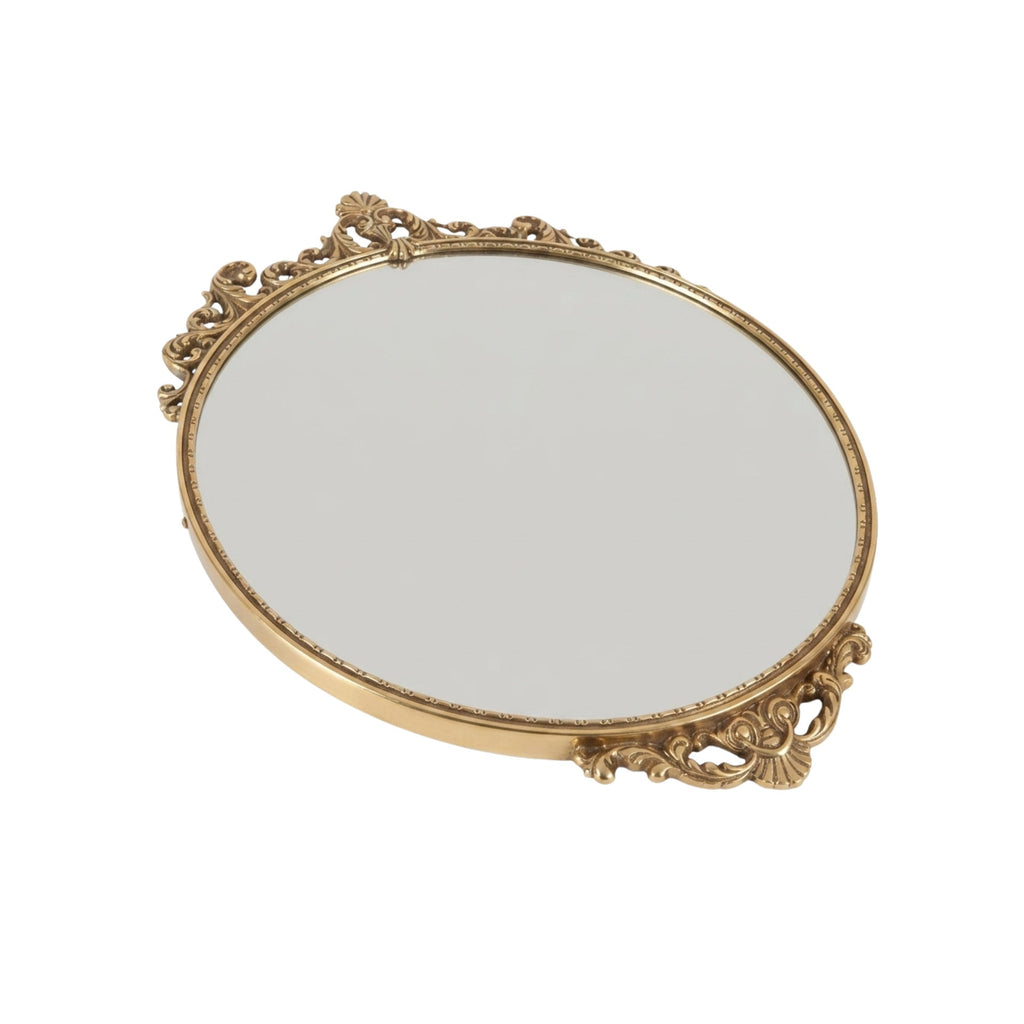 Decorated Round Wall Mirror | Kelmera