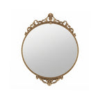 Decorated Round Wall Mirror | Kelmera