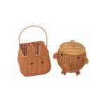 Decorative Animal-Shaped Woven Storage Basket | Kelmera
