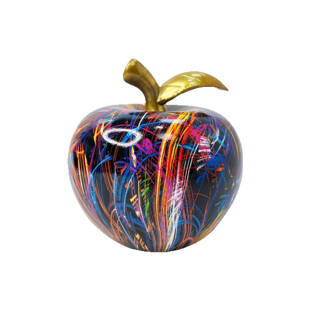 Decorative Apple Figure with Artistic Design | Kelmera