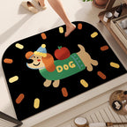 Decorative Area Rug Black | Kelmera