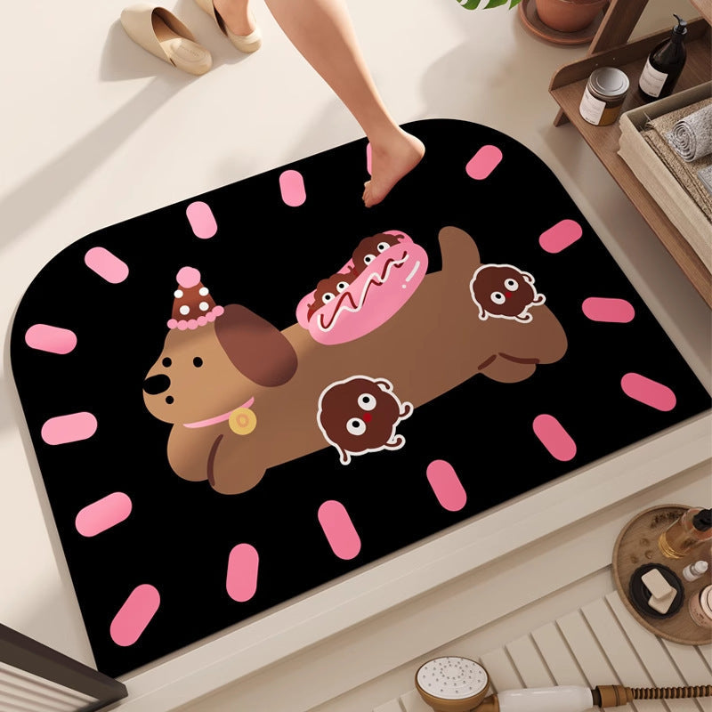 Decorative Area Rug Black | Kelmera