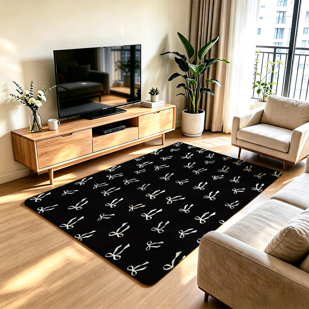 Decorative Area Rug Gray Green | Kelmera