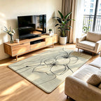 Decorative Area Rug Gray Green | Kelmera