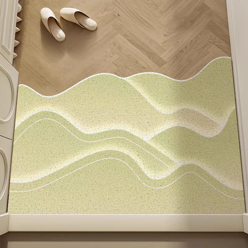 Decorative Area Rug Orange Green | Kelmera