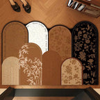 Decorative Area Rug Orange Green | Kelmera