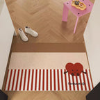 Decorative Area Rug Orange Green | Kelmera