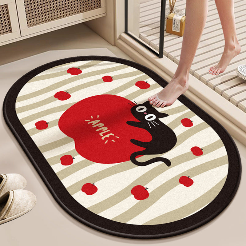 Decorative Area Rug Pink Red | Kelmera