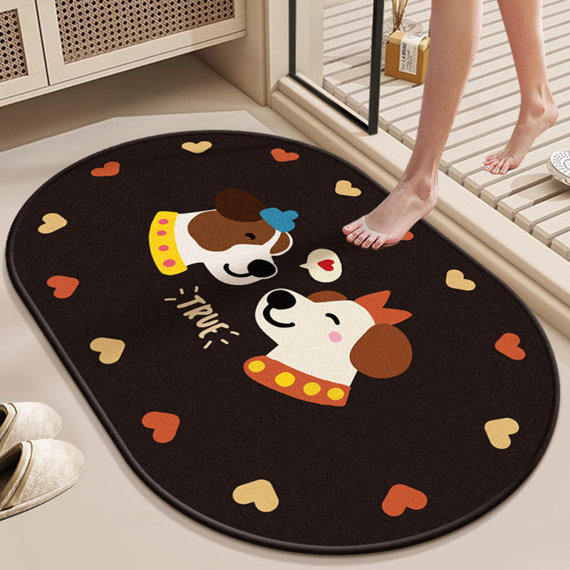Decorative Area Rug Pink Red | Kelmera
