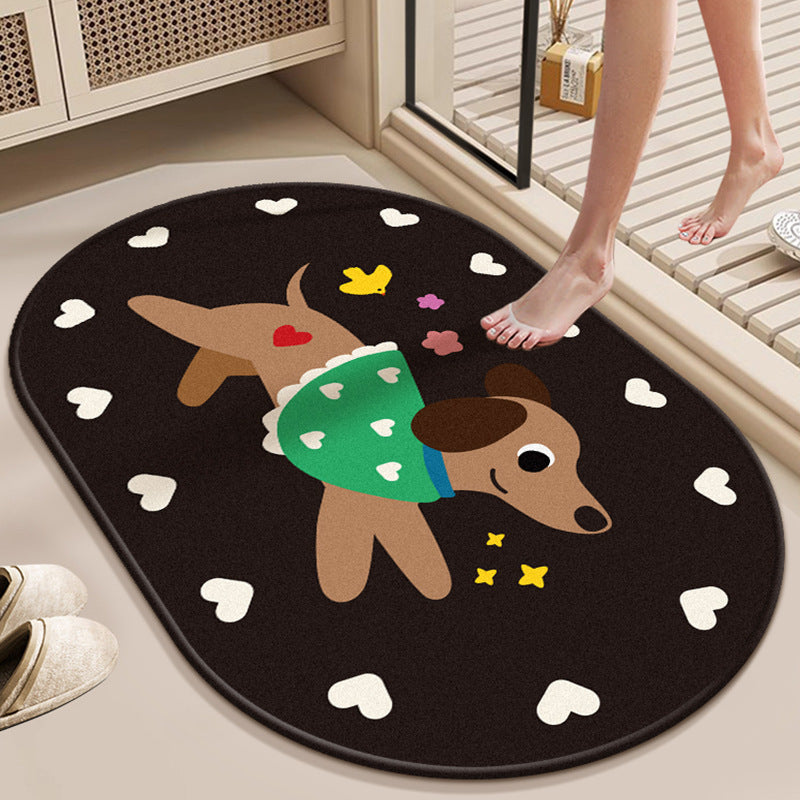 Decorative Area Rug Pink Red | Kelmera