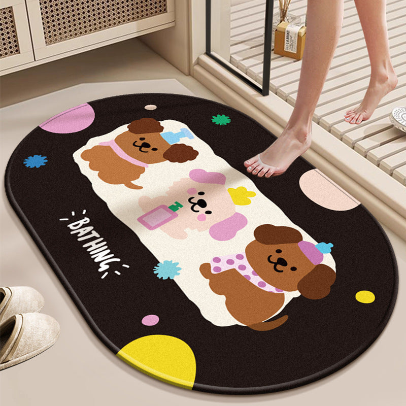 Decorative Area Rug Pink Red | Kelmera