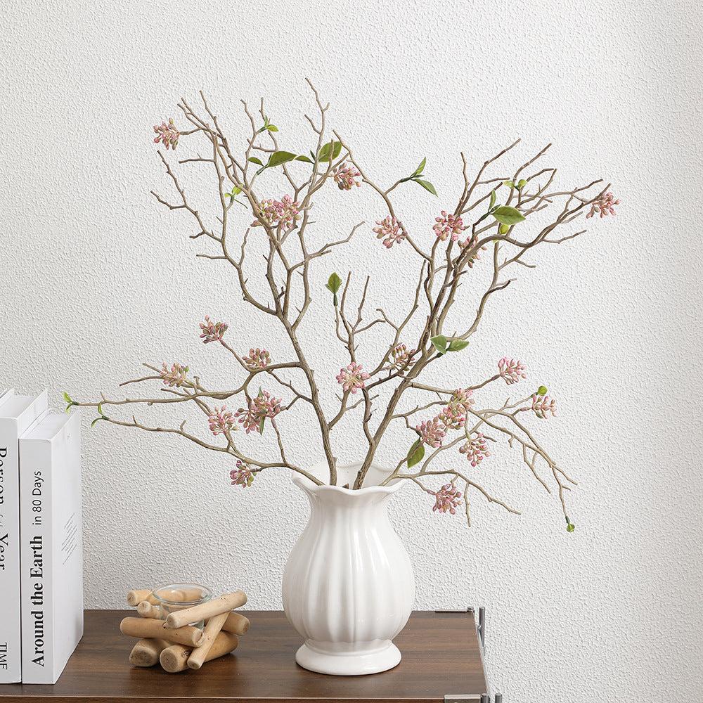 Decorative Art Branch with Lovingly Detailed Flowers | Kelmera