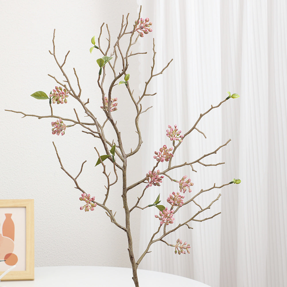 Decorative Art Branch with Lovingly Detailed Flowers | Kelmera