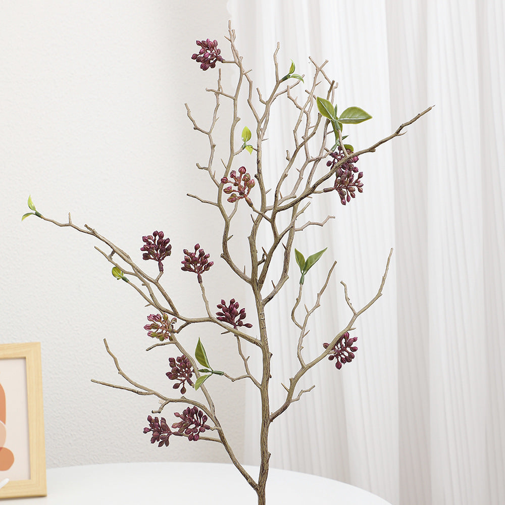 Decorative Art Branch with Lovingly Detailed Flowers | Kelmera