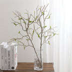 Decorative Art Branch with Natural Leaves | Kelmera