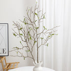 Decorative Art Branch with Natural Leaves | Kelmera