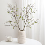 Decorative Art Branch with Natural Leaves | Kelmera